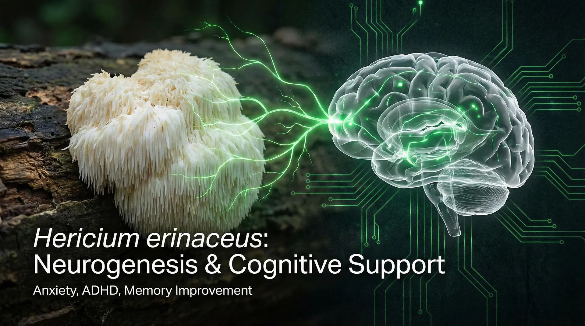 Ansiedade, TDAH e memória: o que a ciência descobriu sobre o poder dos cogumelos