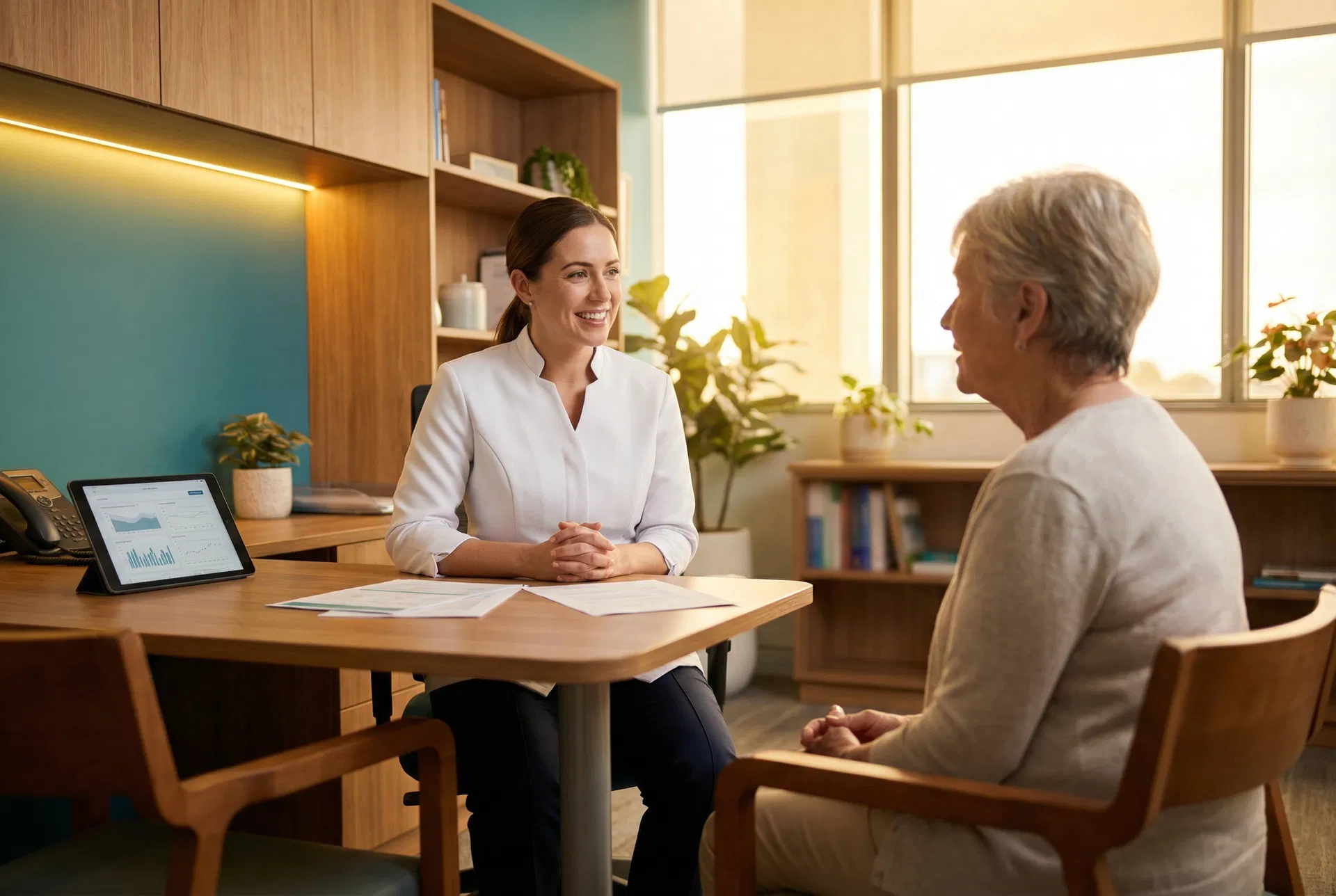 Consulta com enfermeira navegadora