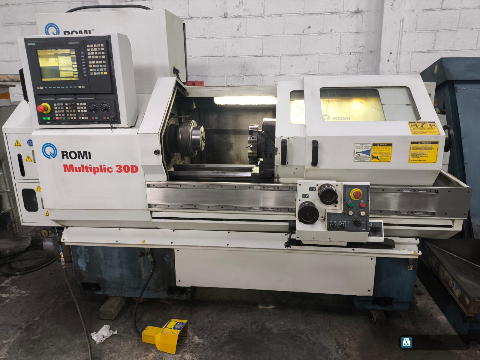 Romi Multiplic 30D — Torno CNC Usado