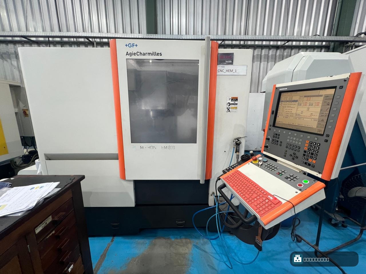 AgieCharmilles Mikron HEM800