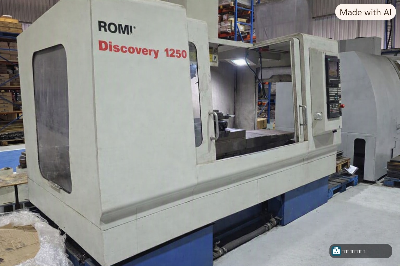 Romi Discovery 1250 — Centro de Usinagem Vertical Usado