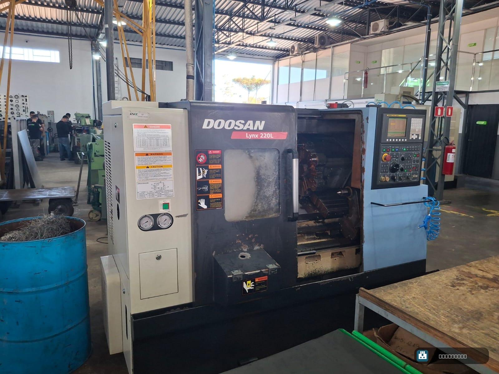 Doosan Lynx 220LC — Torno CNC Usado
