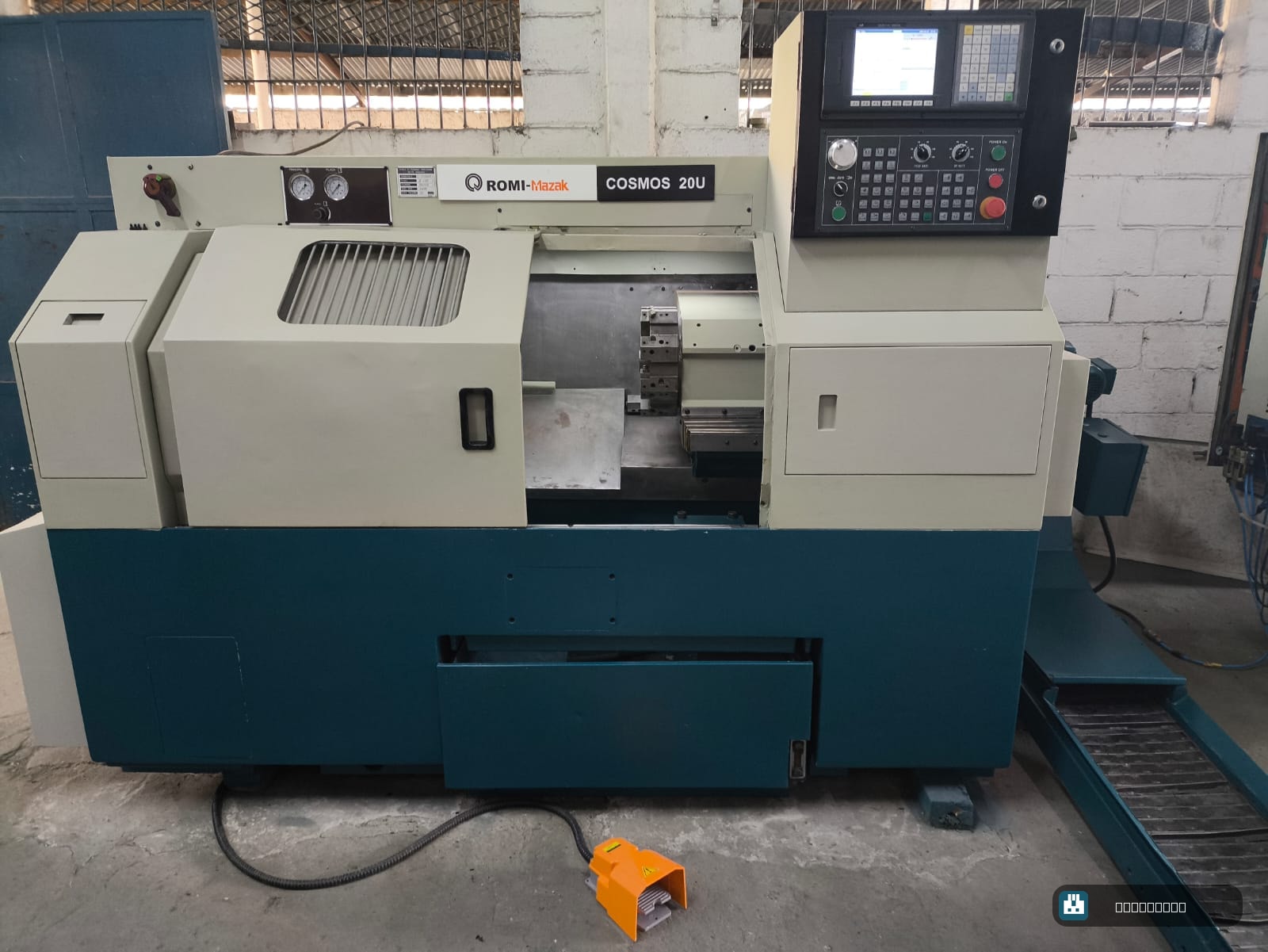 Romi Cosmos 20U — Torno CNC Usado
