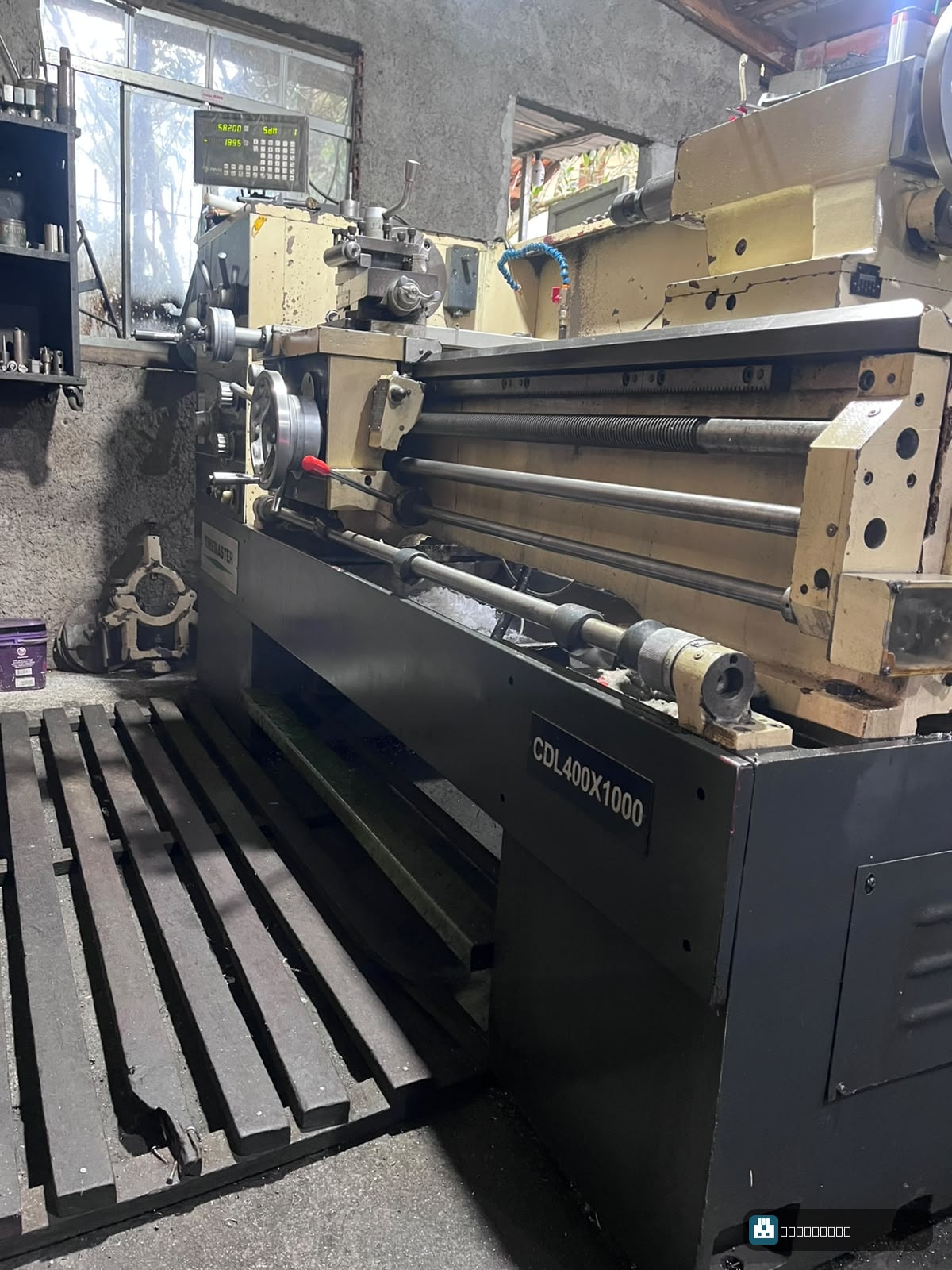 Timemaster CDL 400x1000 — Torno Mecânico Convencional Usado