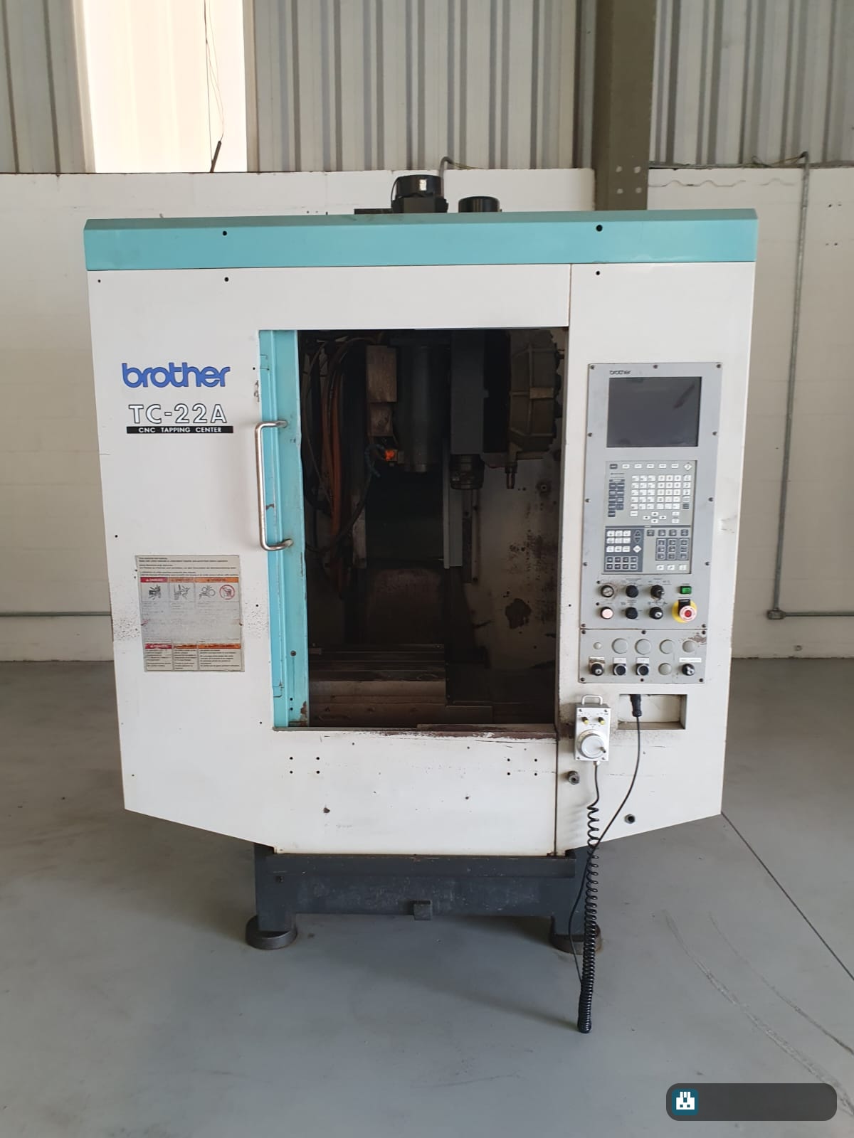 Brother TC-22A — Centro de Usinagem Vertical Brother TC-22A com 4º Eixo Usado