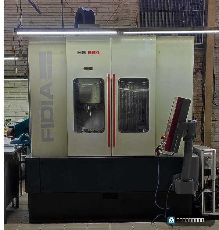 Fidia HS 664 — Centro de Usinagem Vertical Fidia HS 664 com 4º Eixo Usado