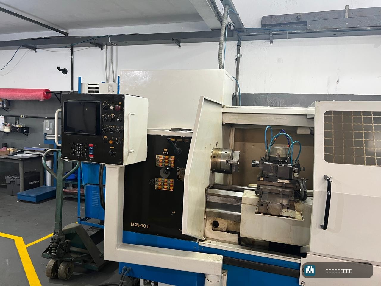 Romi ECN-40 II — Torno CNC Usado
