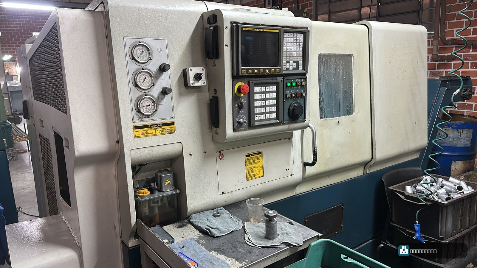 Romi G 280 — Torno CNC Horizontal Usado