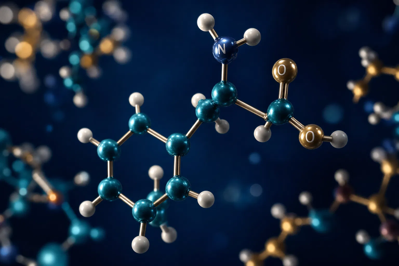 Amino acid molecular structure