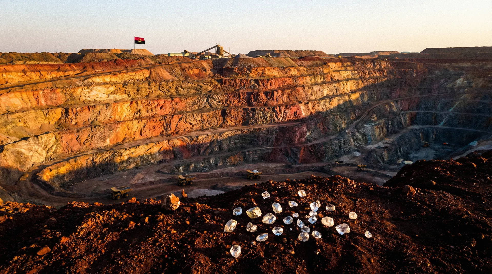 Angola: A Ascensão Imparável ao Topo da Produção Mundial de Diamantes