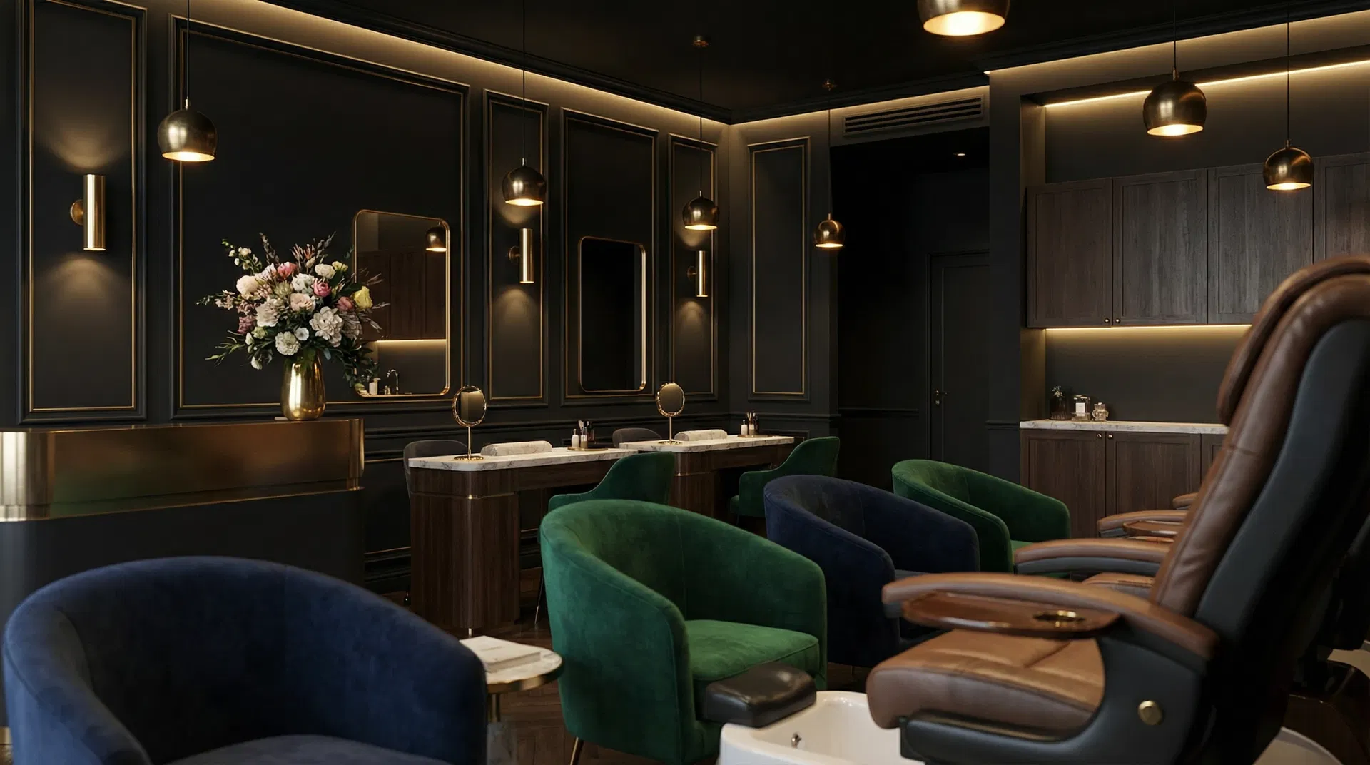 CR Beauty Lounge Interior