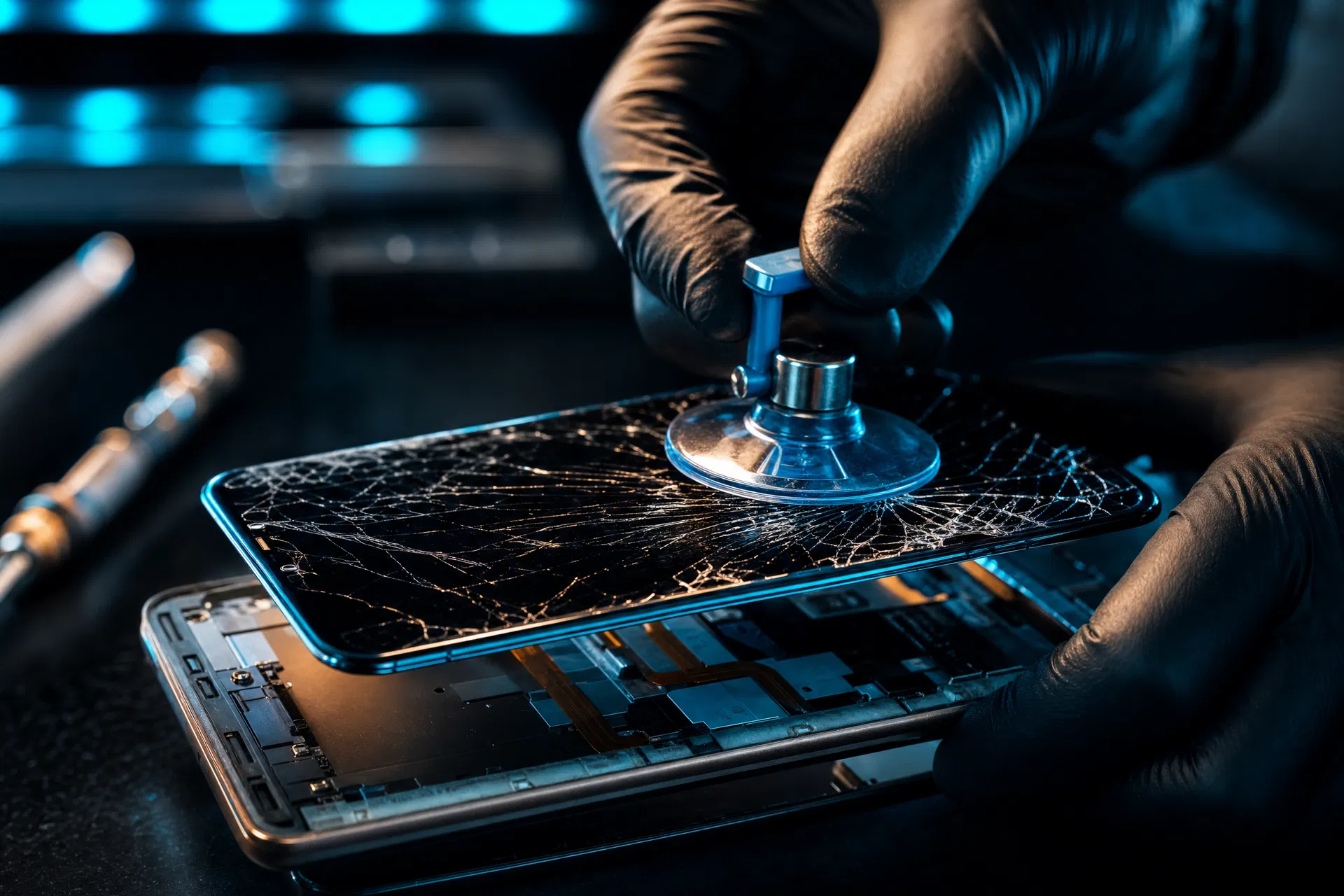 Precision phone screen repair