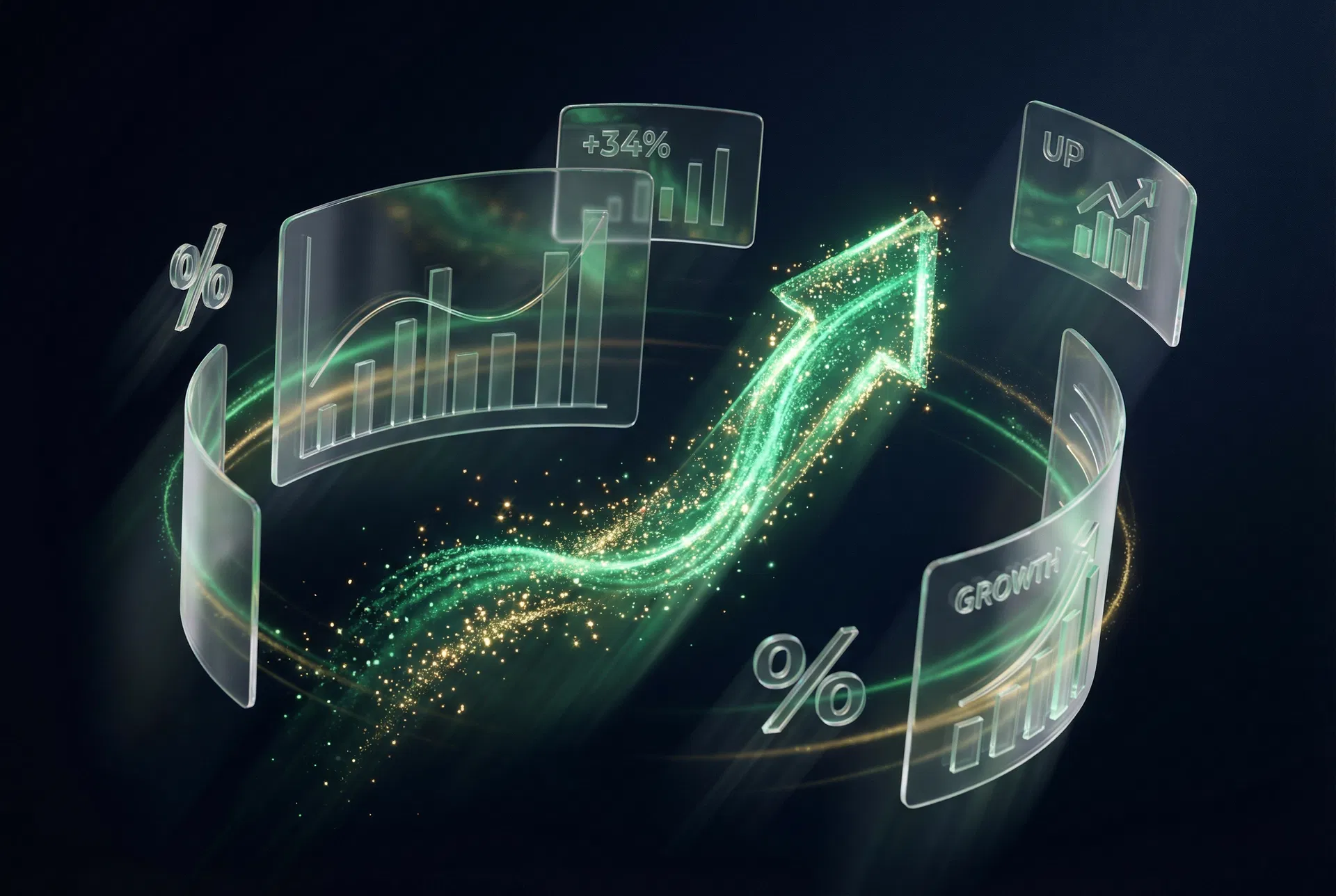 Growth analytics visualization