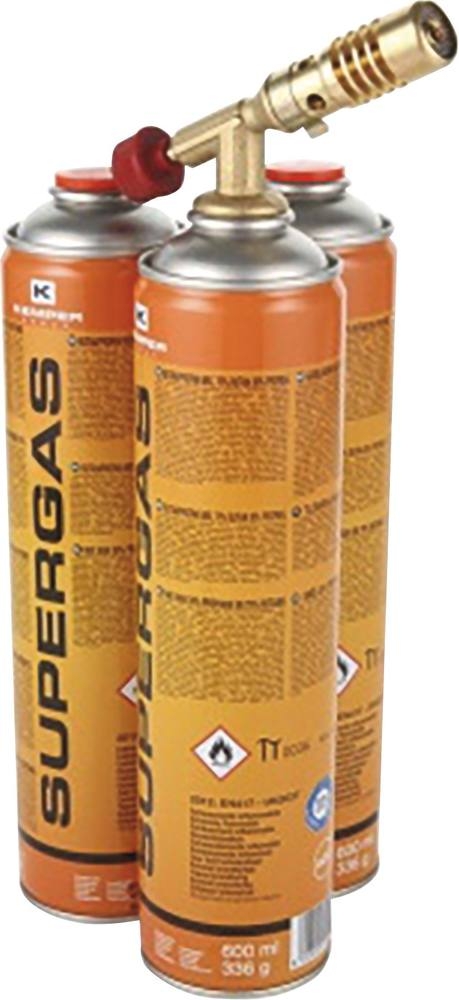 LAMPE A SOUDER ET TROIS RECHARGES 600ML - Produit outillage professionnel LAM'ECA