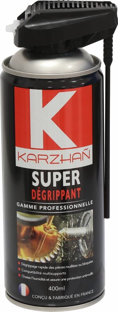 SUPER DEGRIPPANT AVEC TETE 2 JETS 400ML - Produit chimie professionnel LAM'ECA