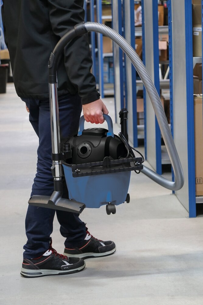 ASPIRATEUR EAU ET POUSSIERE 10L 230V 1200W CUVE PLASTIQUE SOUFFLEUR - Vignette 2