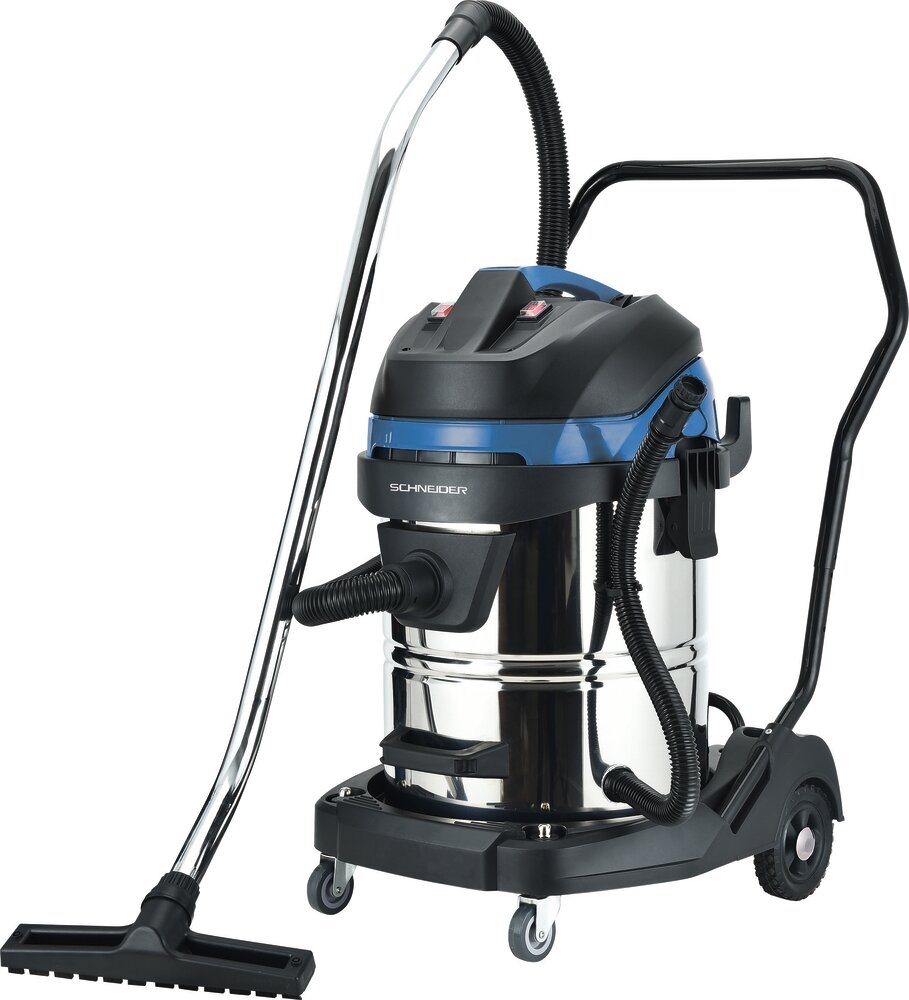 ASPIRATEUR EAU ET POUSSIERES 60L 230V 2400W CUVE INOX BASCULANTE 2 MOTEURS - Produit équipements d'ateliers professionnel ...