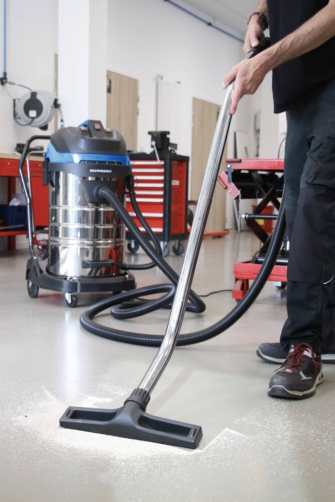 ASPIRATEUR EAU ET POUSSIERES 80L 230V 3600W CUVE INOX BASCULANTE 3 MOTEURS FLEXI - Vignette 5