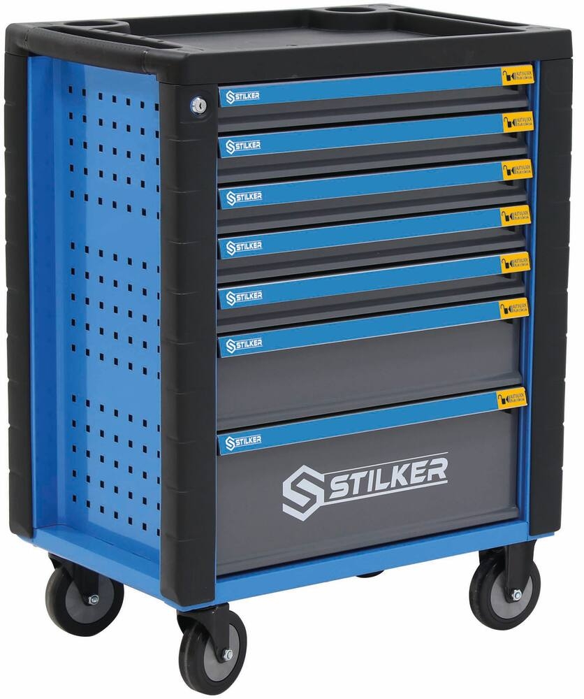 SERVANTE D'ATELIER 7 TIROIS 147 OUTILS - MODULES MOUSSE - Produit équipements d'ateliers professionnel LAM'ECA