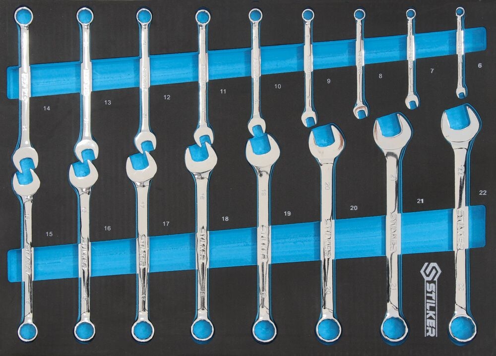 SERVANTE D'ATELIER 7 TIROIS 147 OUTILS - MODULES MOUSSE - Vignette 2