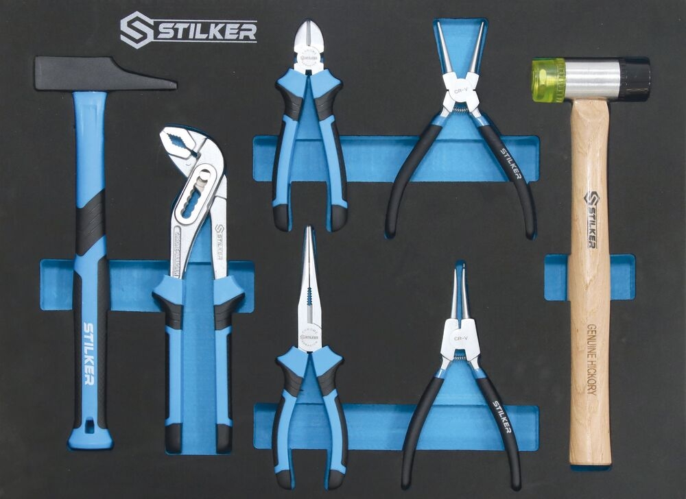 SERVANTE D'ATELIER 7 TIROIS 147 OUTILS - MODULES MOUSSE - Vignette 3