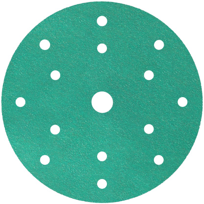 FP 77 K Disques auto-agrippant revêtue 150 mm Grain 500 perforation façon GLS47 - Produit outils coupants professionnel LA...