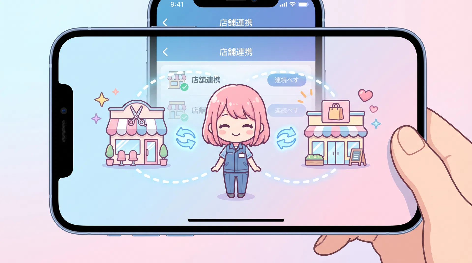 店舗連携で楽ちん