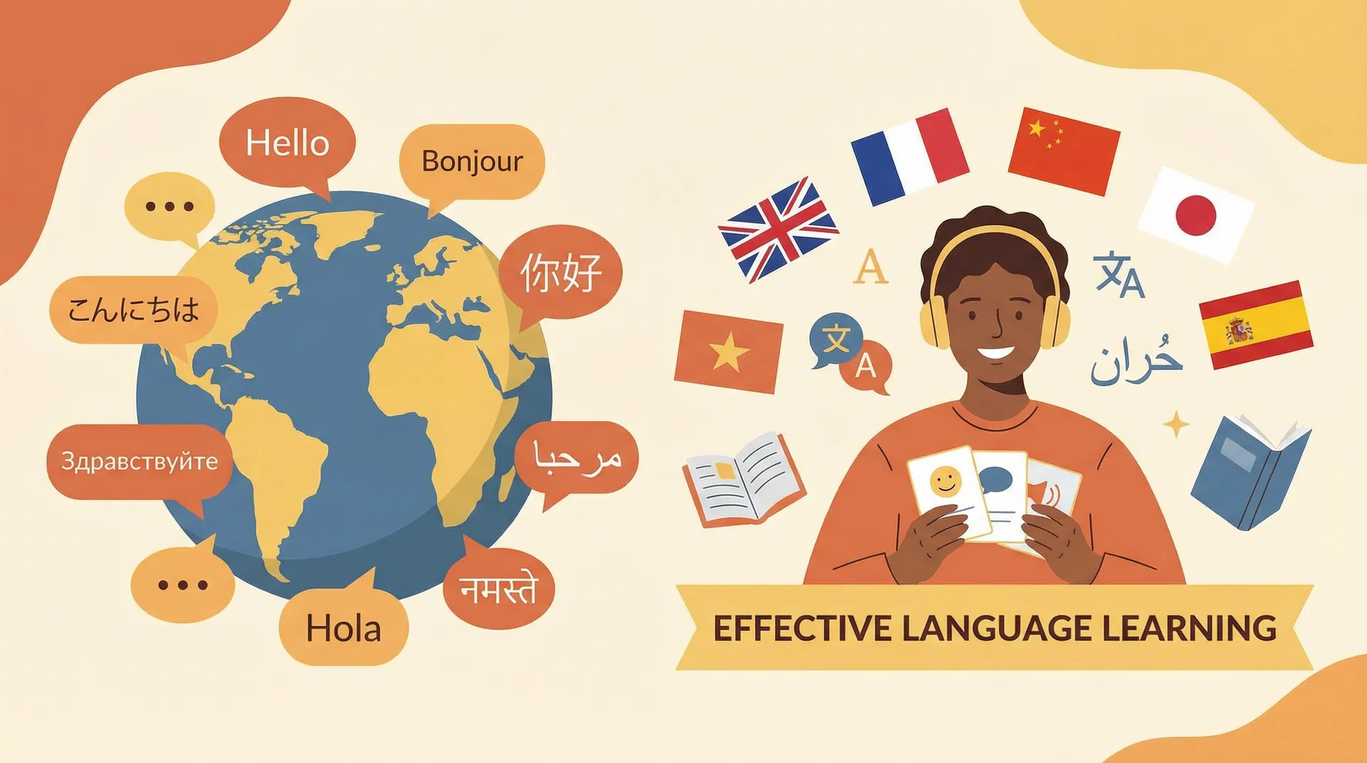 Language Learning: The 6 Most Effective Methods for Quick Progress