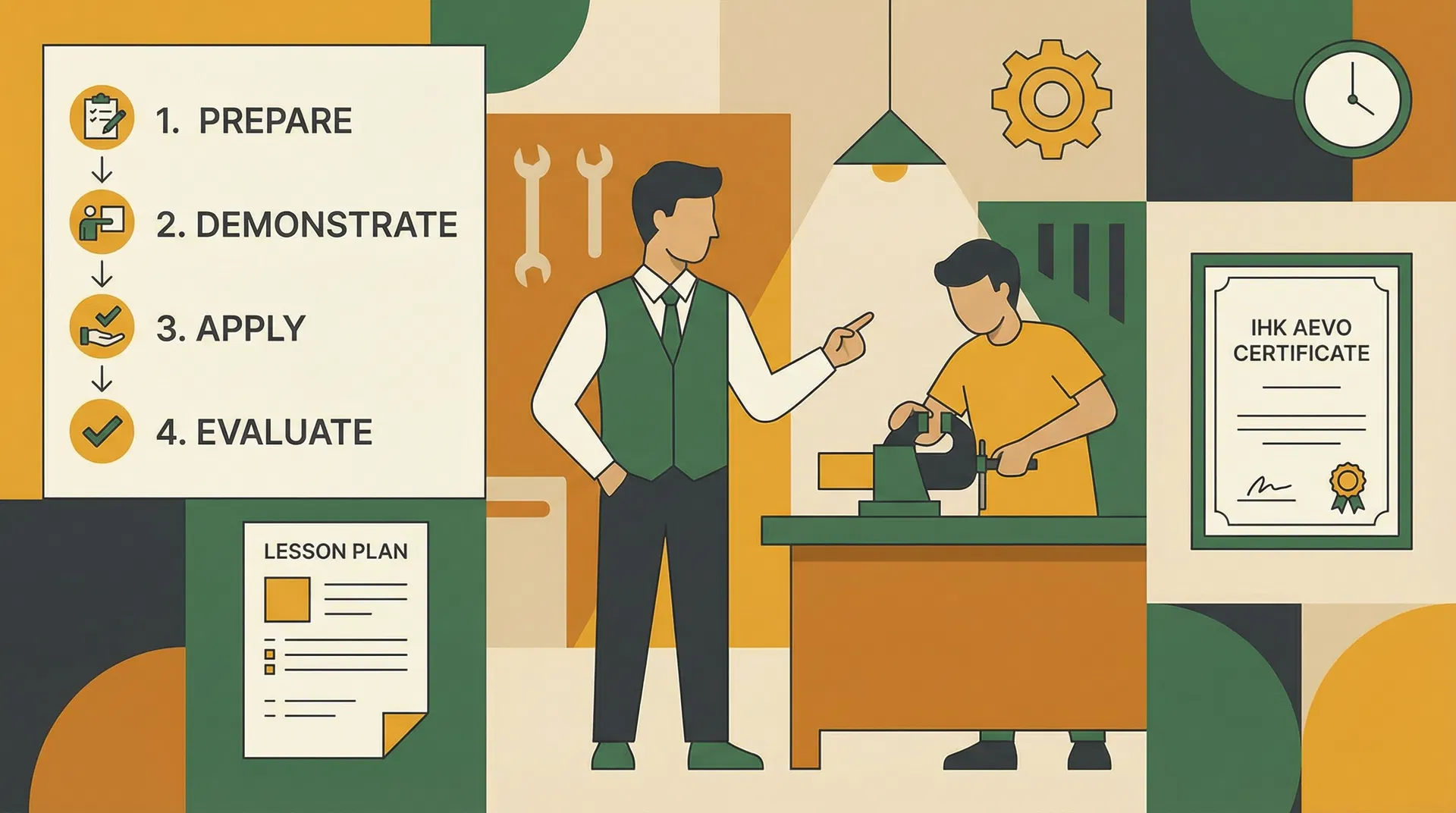 AEVO-Prüfung: Die praktische Unterweisung perfekt vorbereiten und bestehen