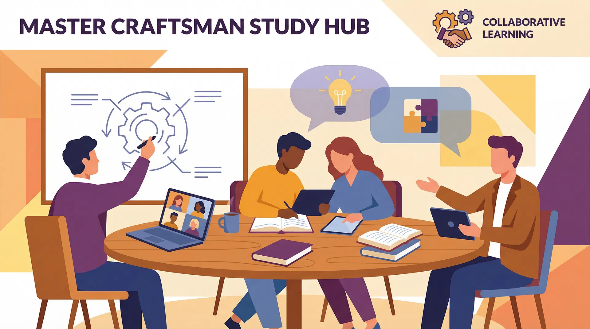 Lerngruppen für die Meisterprüfung: So findest und organisierst du die perfekte Gruppe