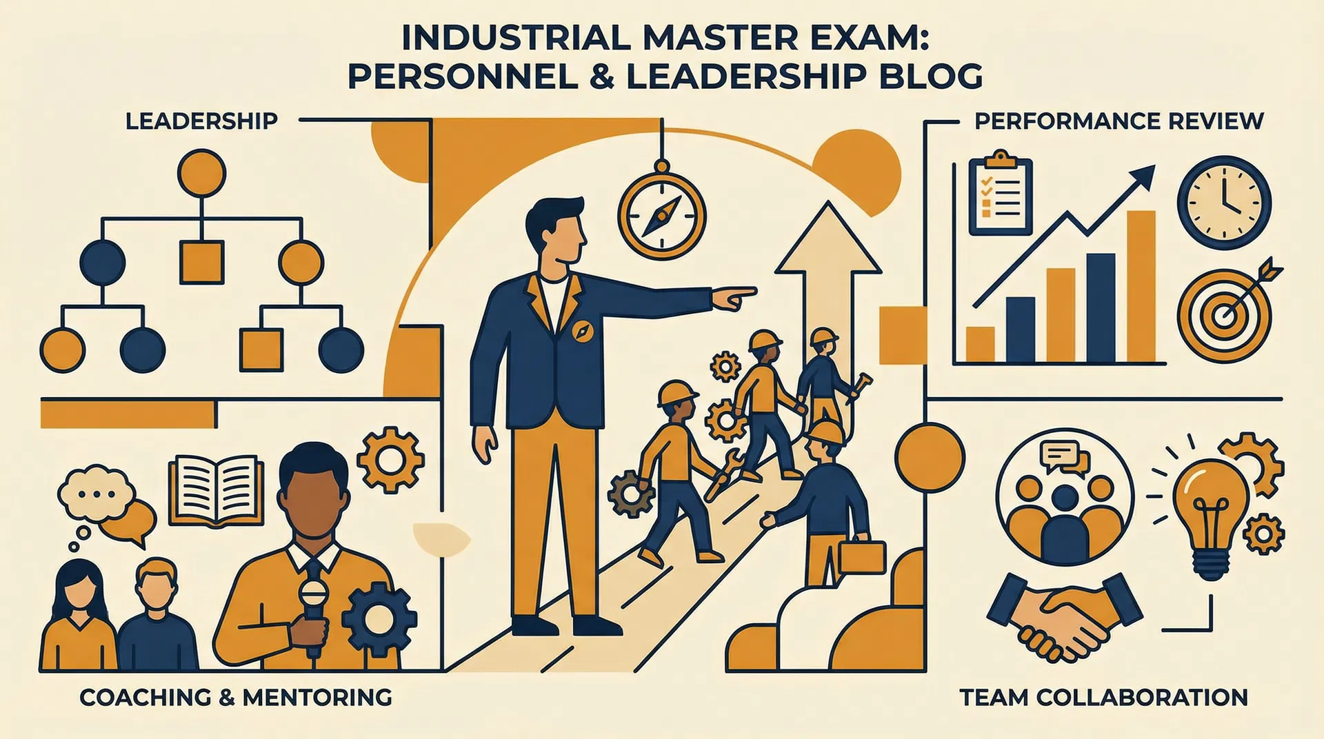 Personalführung und Personalentwicklung: Der HQ-Prüfungsguide für Industriemeister