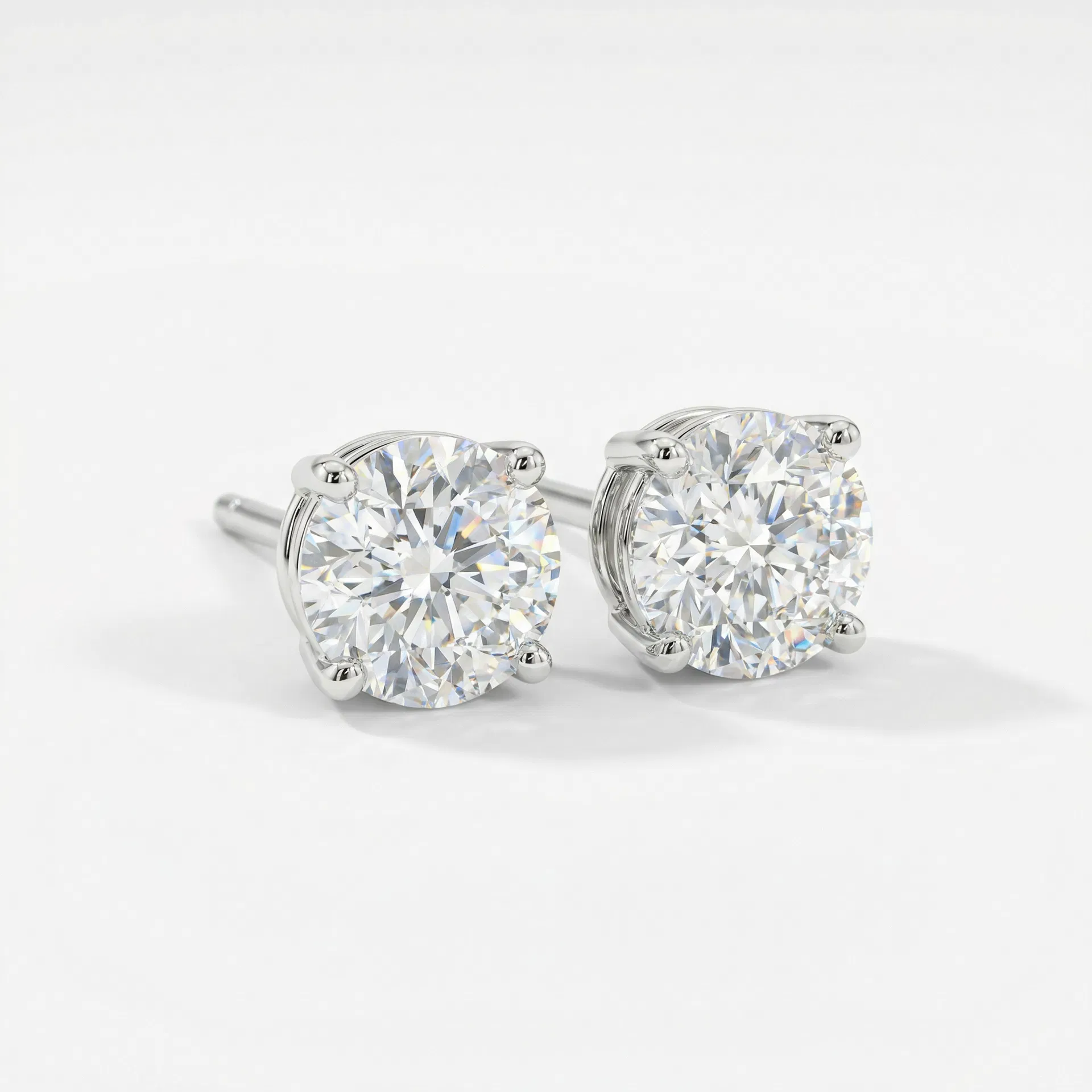 Diamond Stud Earrings