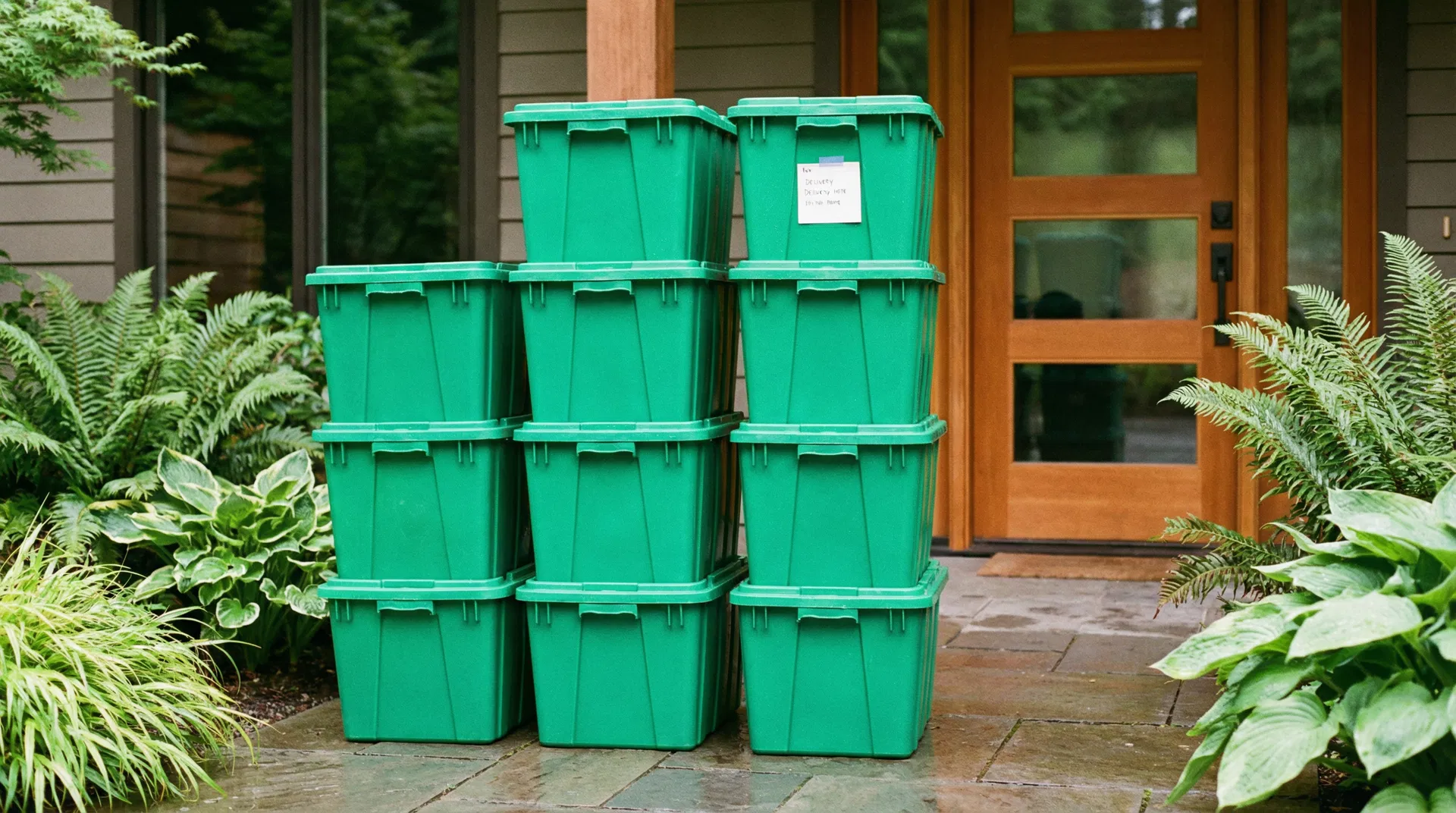 Emerald Tote reusable moving totes delivered to doorstep