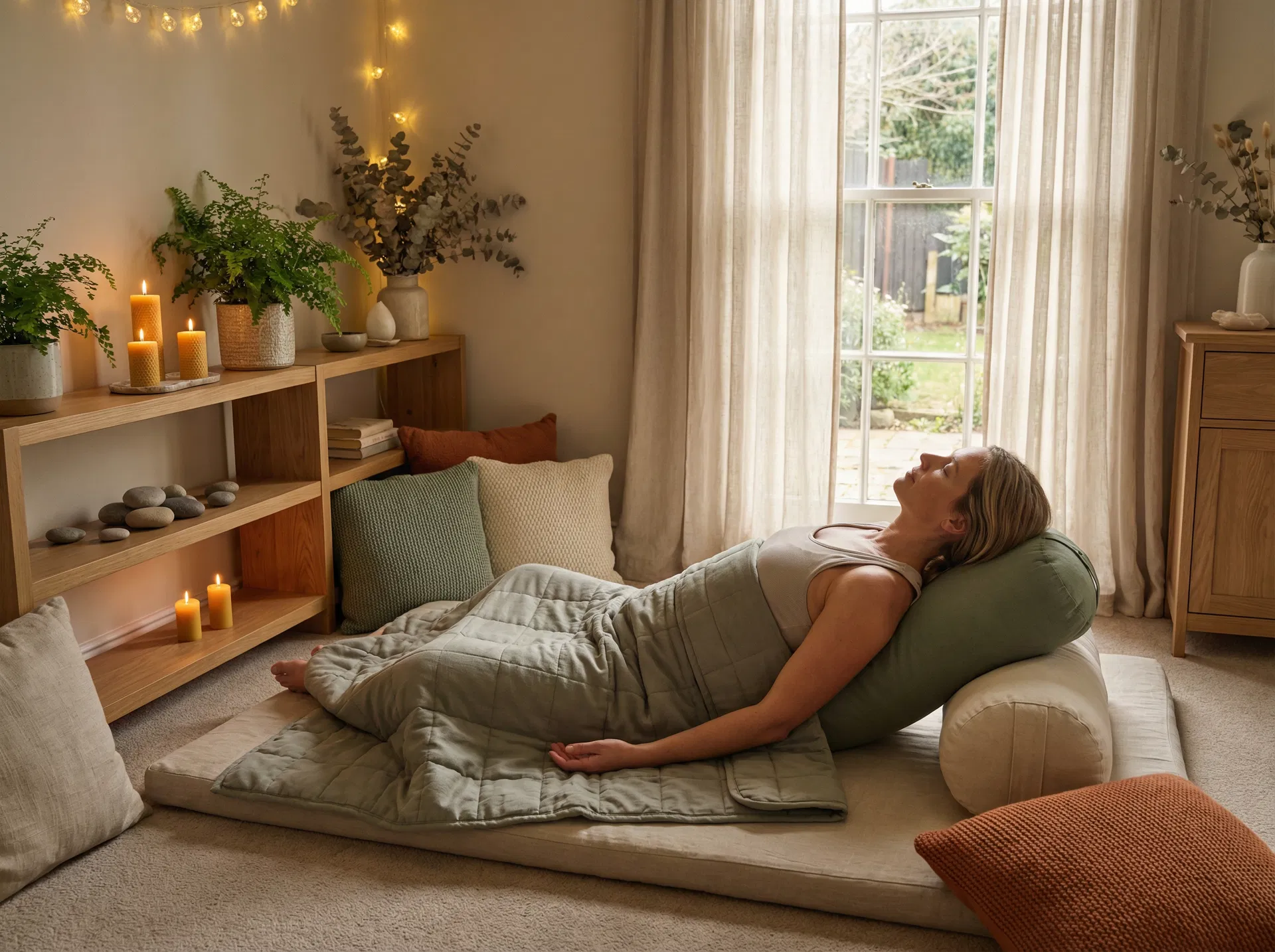 Pausa para Florescer - Yoga Restaurativo