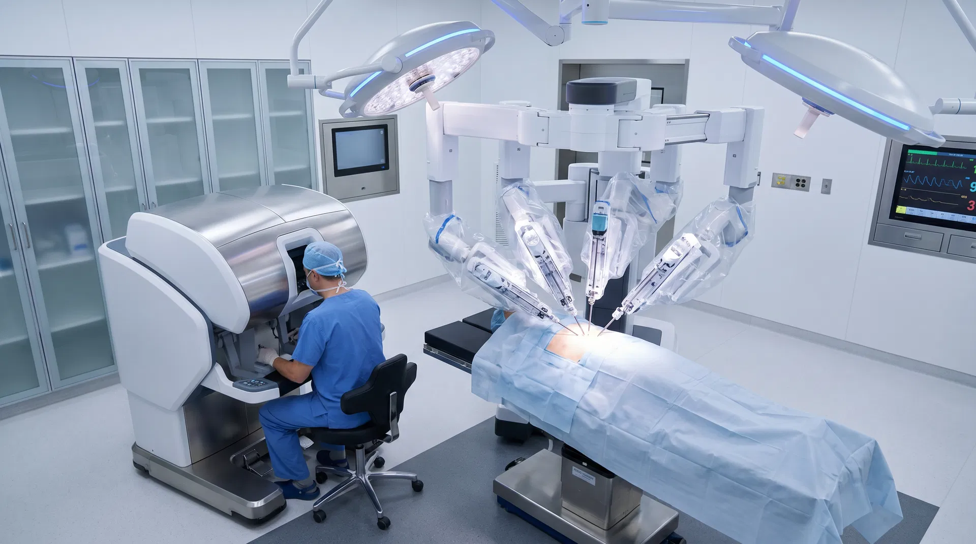 Sala de cirurgia robótica