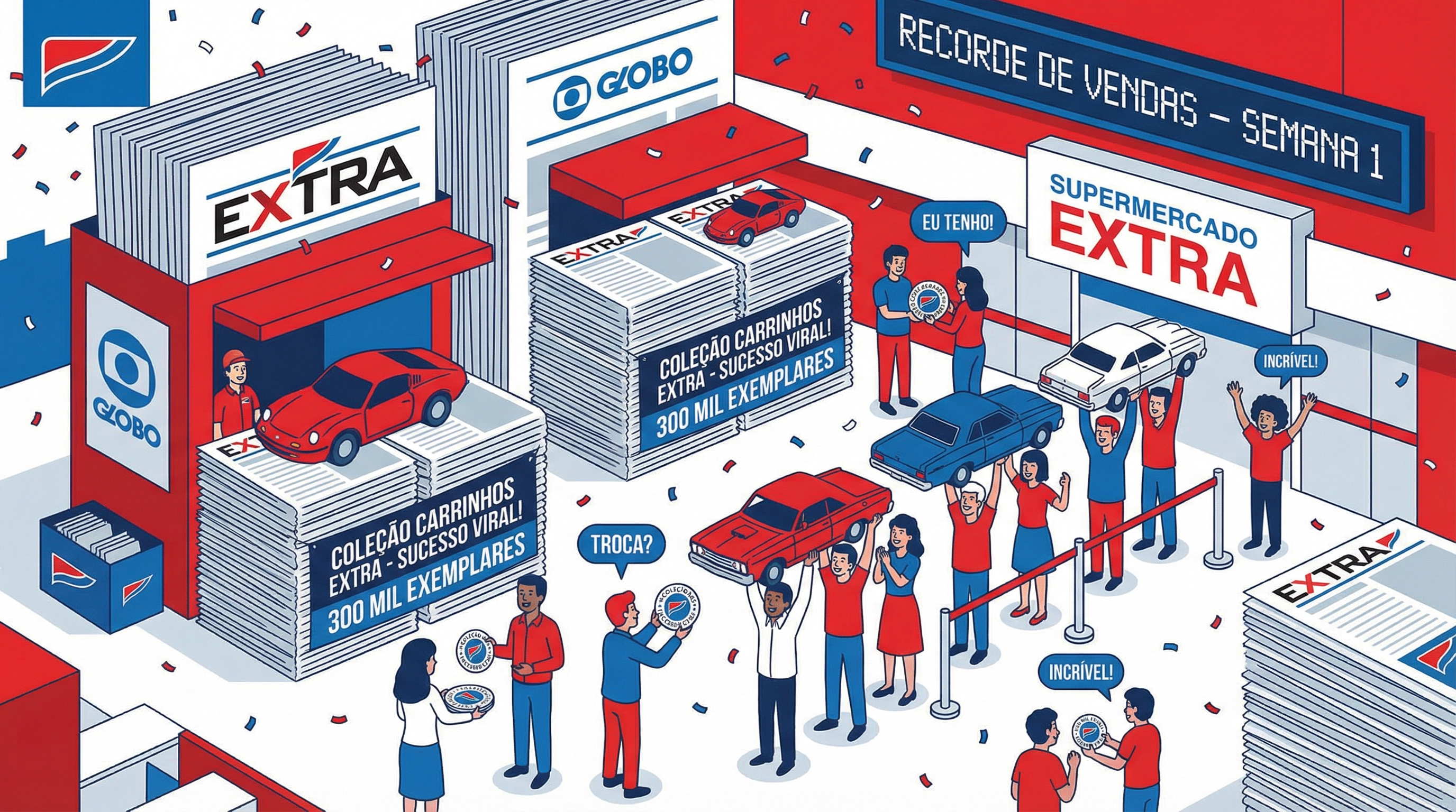Carrinhos Extra - Campanha Viral