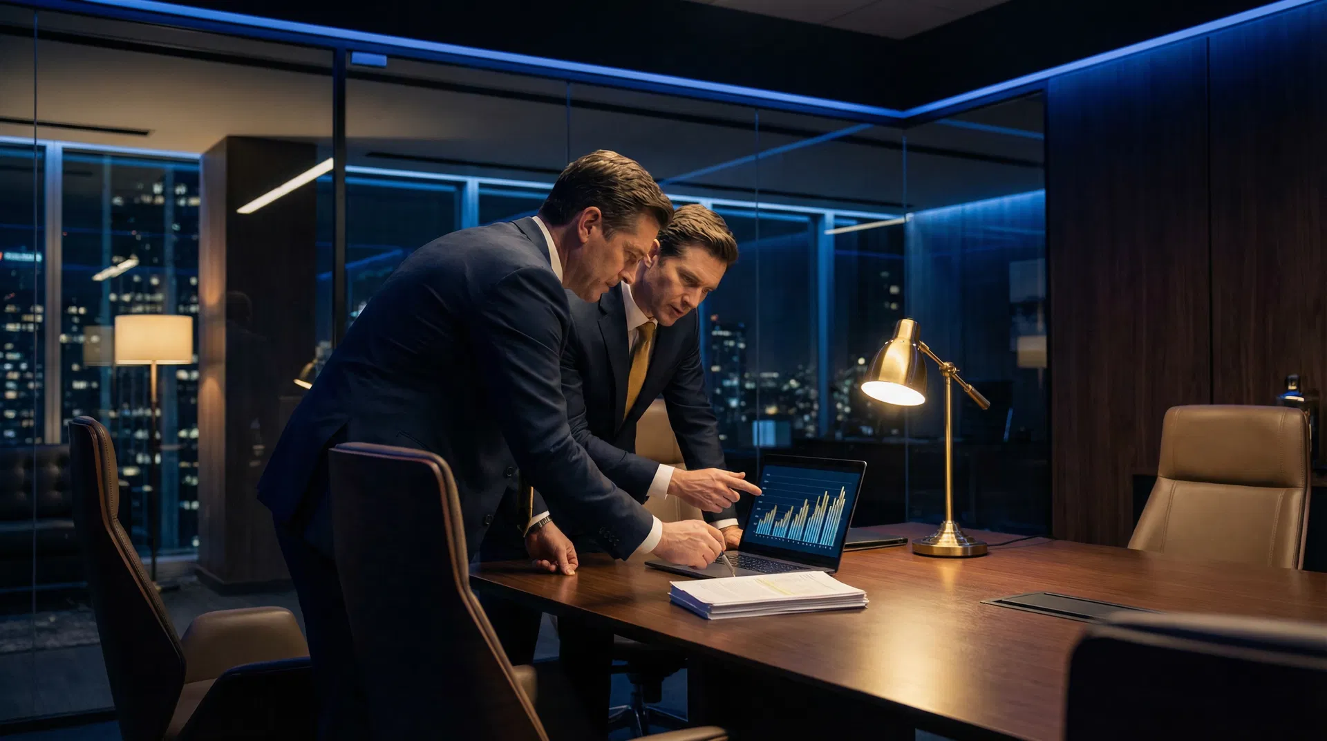 Corporate consulting meeting