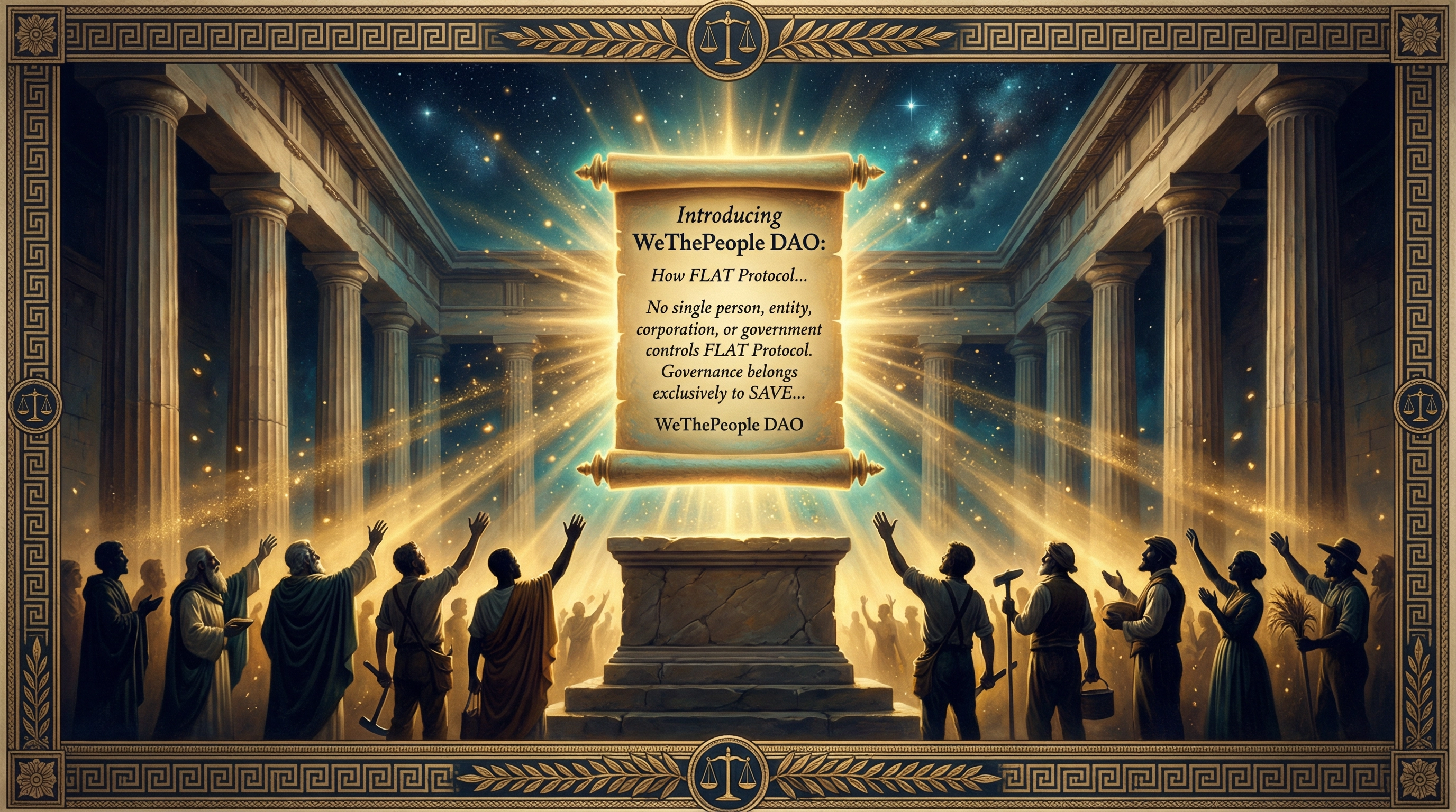 Introducing WeThePeople DAO: How FLAT Protocol Governance Works