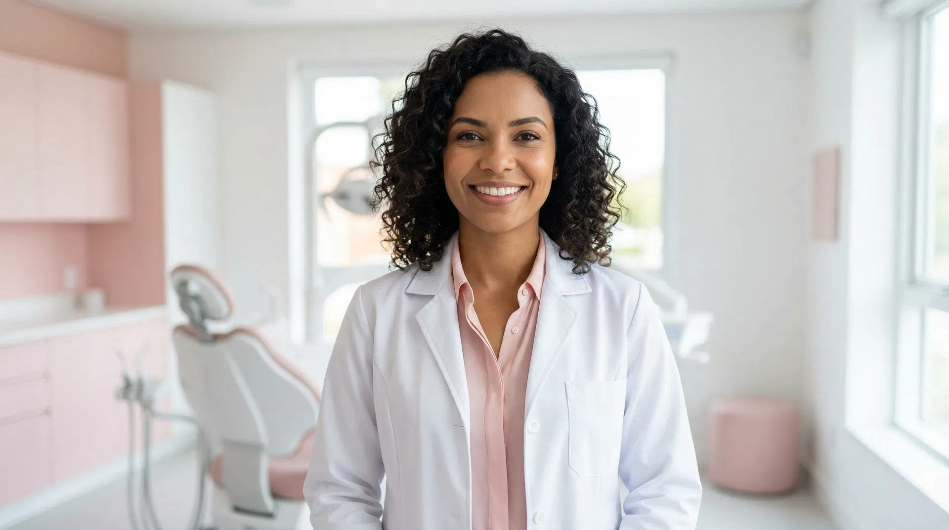Dra. Camila Souza em seu consultório