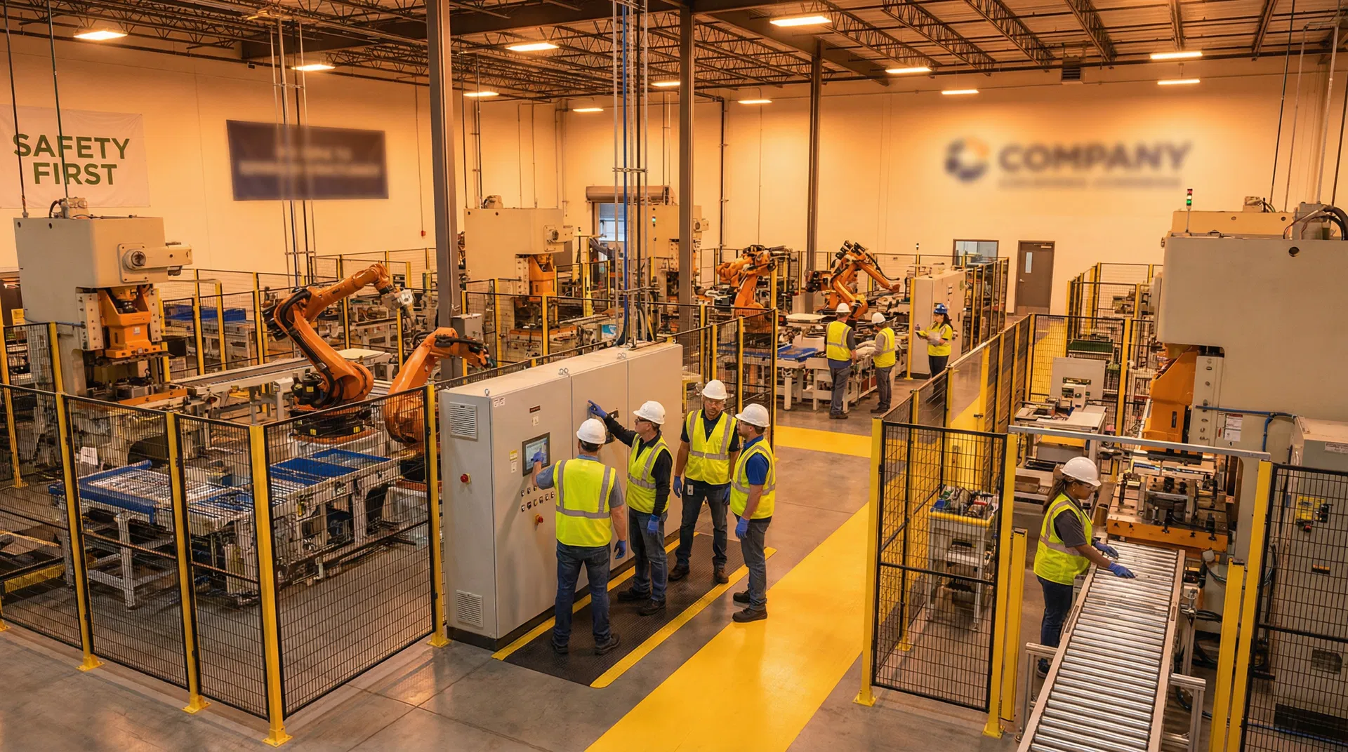 Industrial background