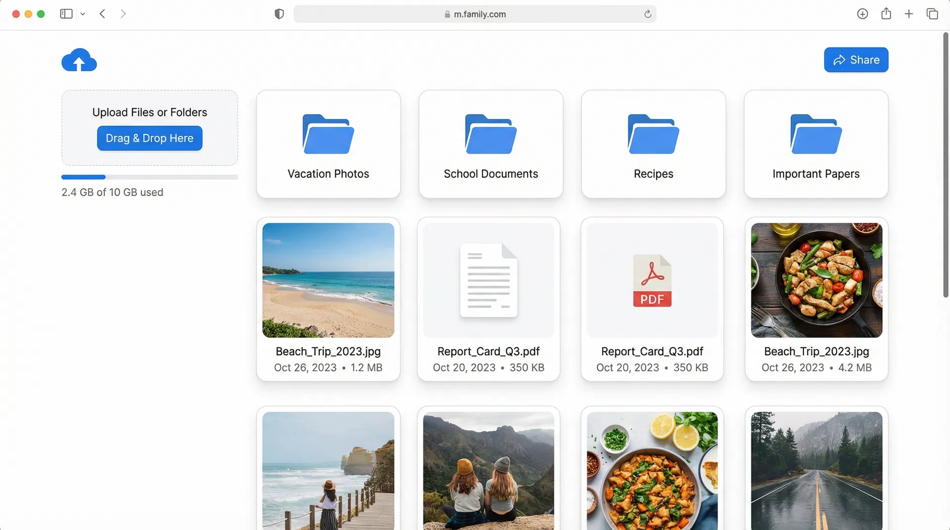File Sharing & Storage