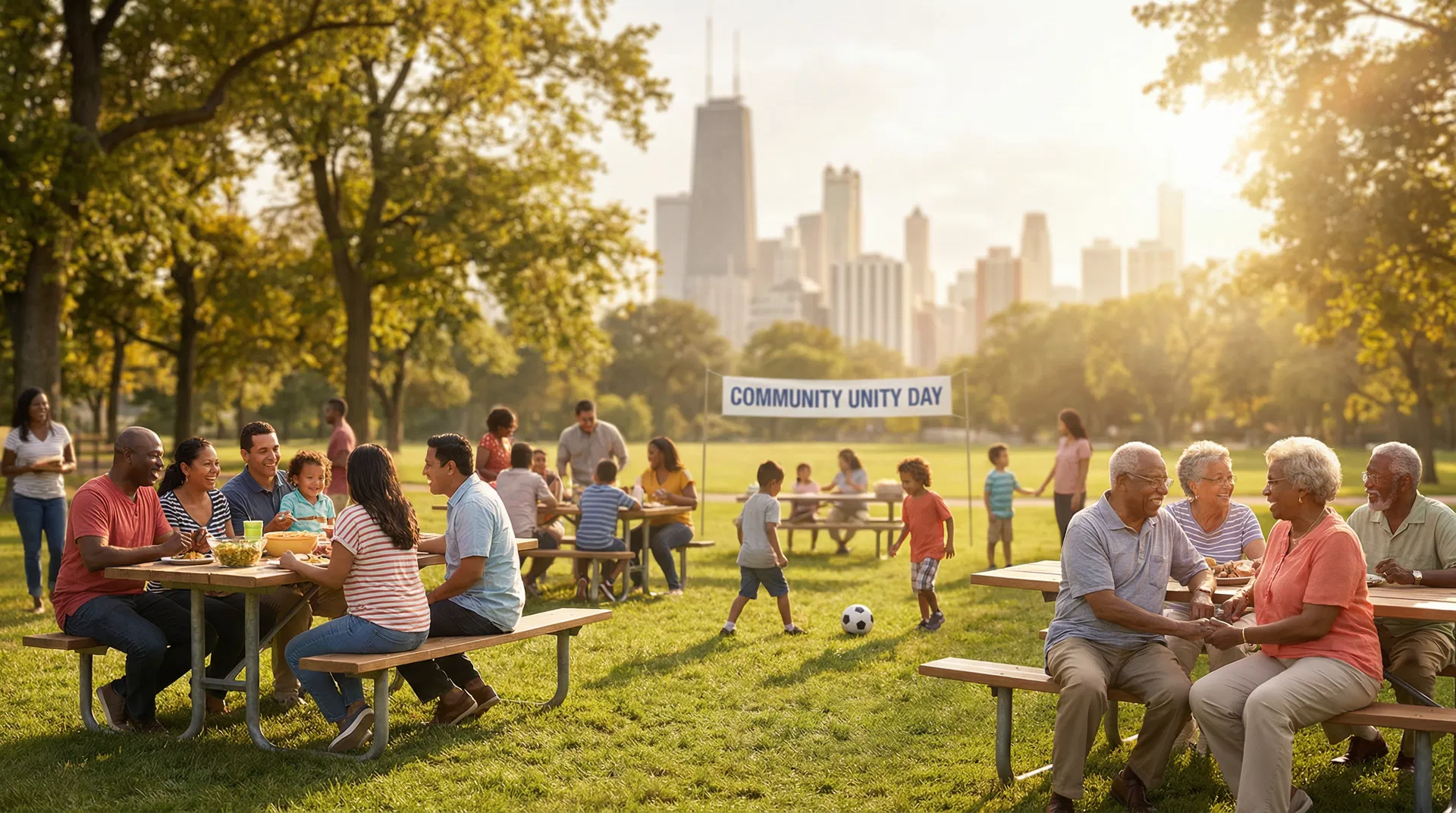 Chicago community gathering