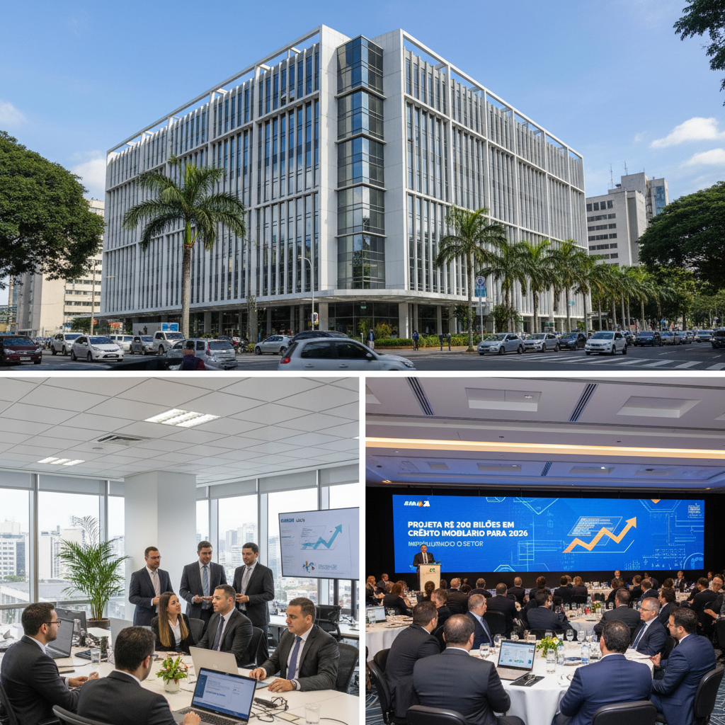 Caixa Econômica Federal Projeta R$ 200 Bilhões em Crédito Imobiliário para 2026, Impulsionando o Setor