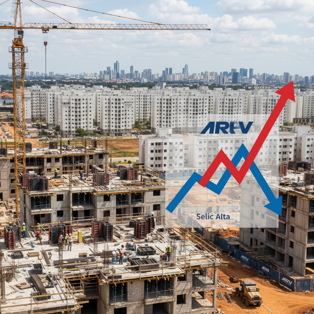 MRV Engenharia (MRVE3): 50 Mil Unidades/Ano e Desafios da Selic Alta