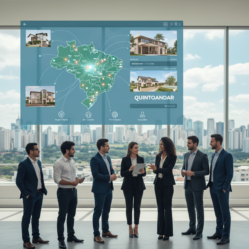 QuintoAndar Expande para 40+ Cidades e Inovações em Aluguel Digital