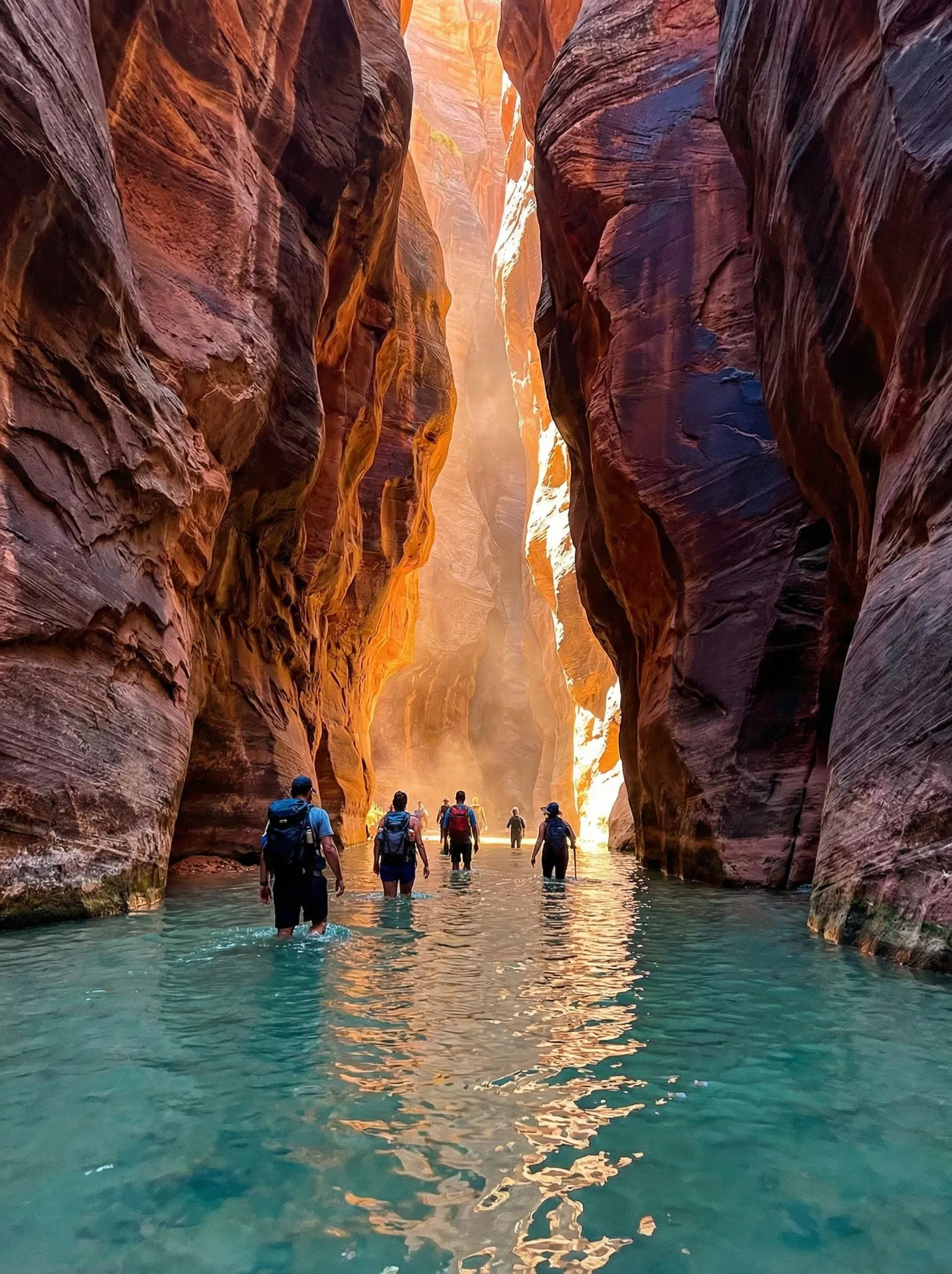 The Narrows slot canyon