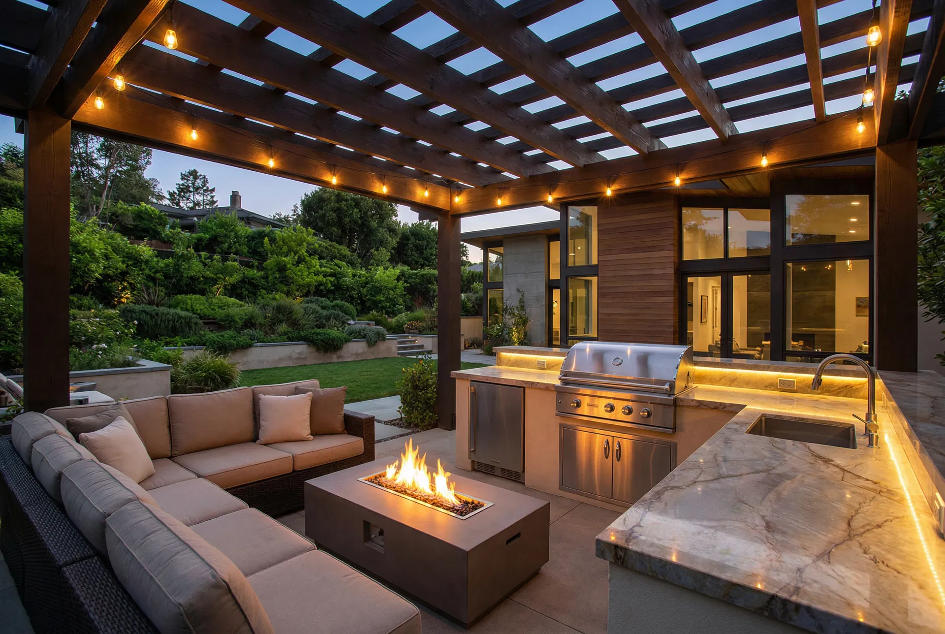 Outdoor Living Spaces — Bayview Landscaping Silicon Valley