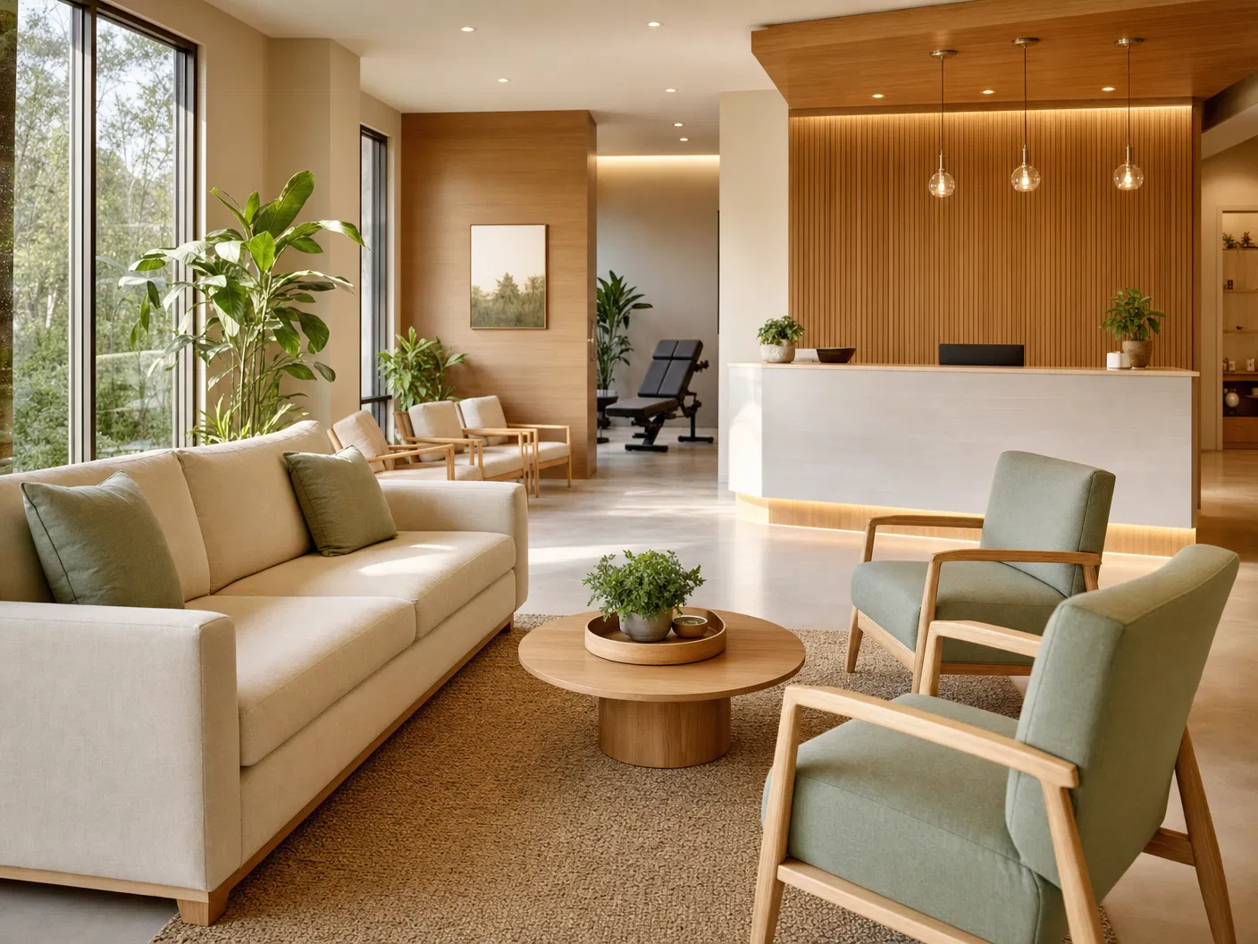 New Beginnings Chiropractic welcoming clinic interior in Papillion NE