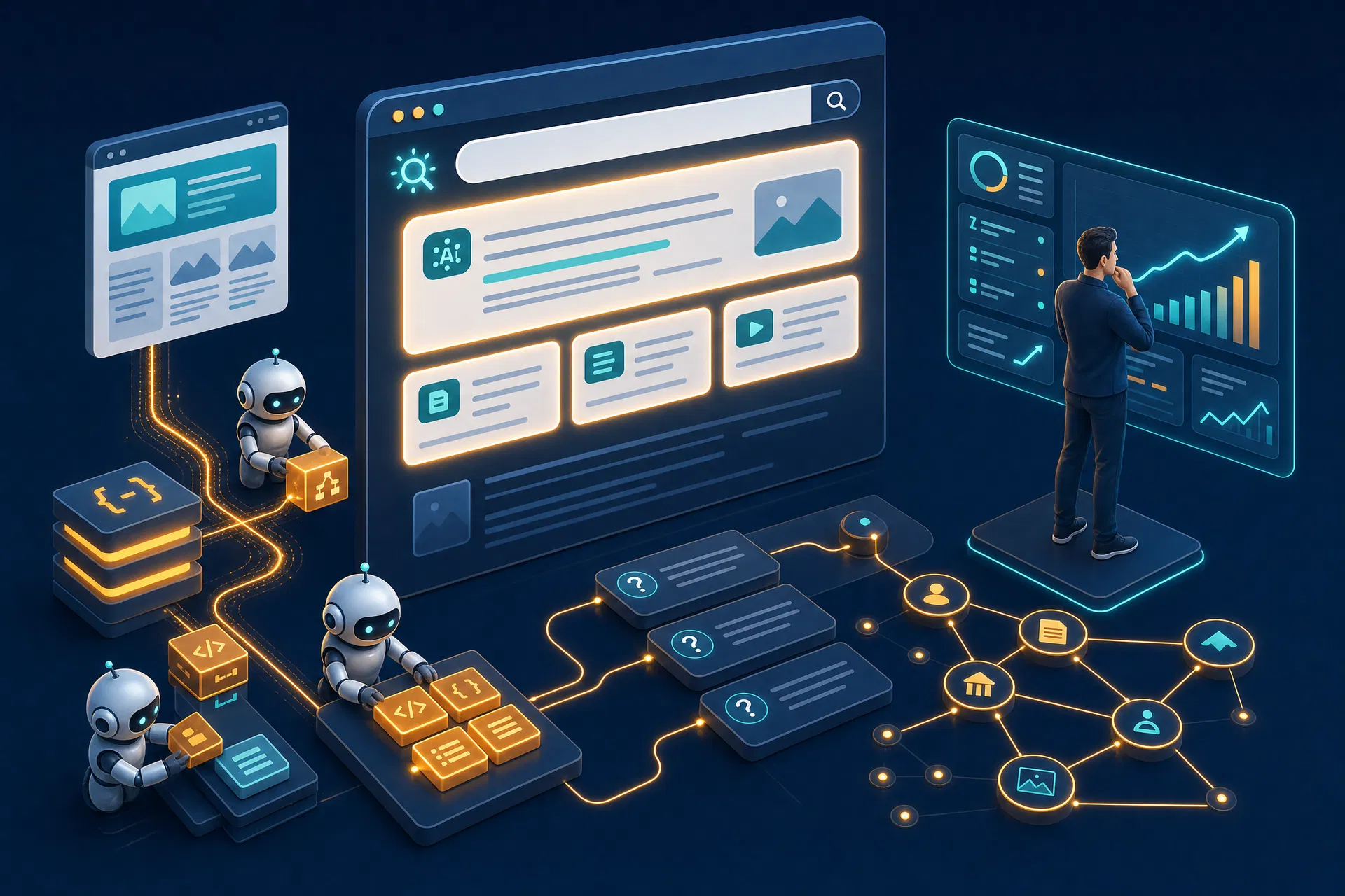 AI Search Marketing & Optimization (SEO + AEO/GEO)