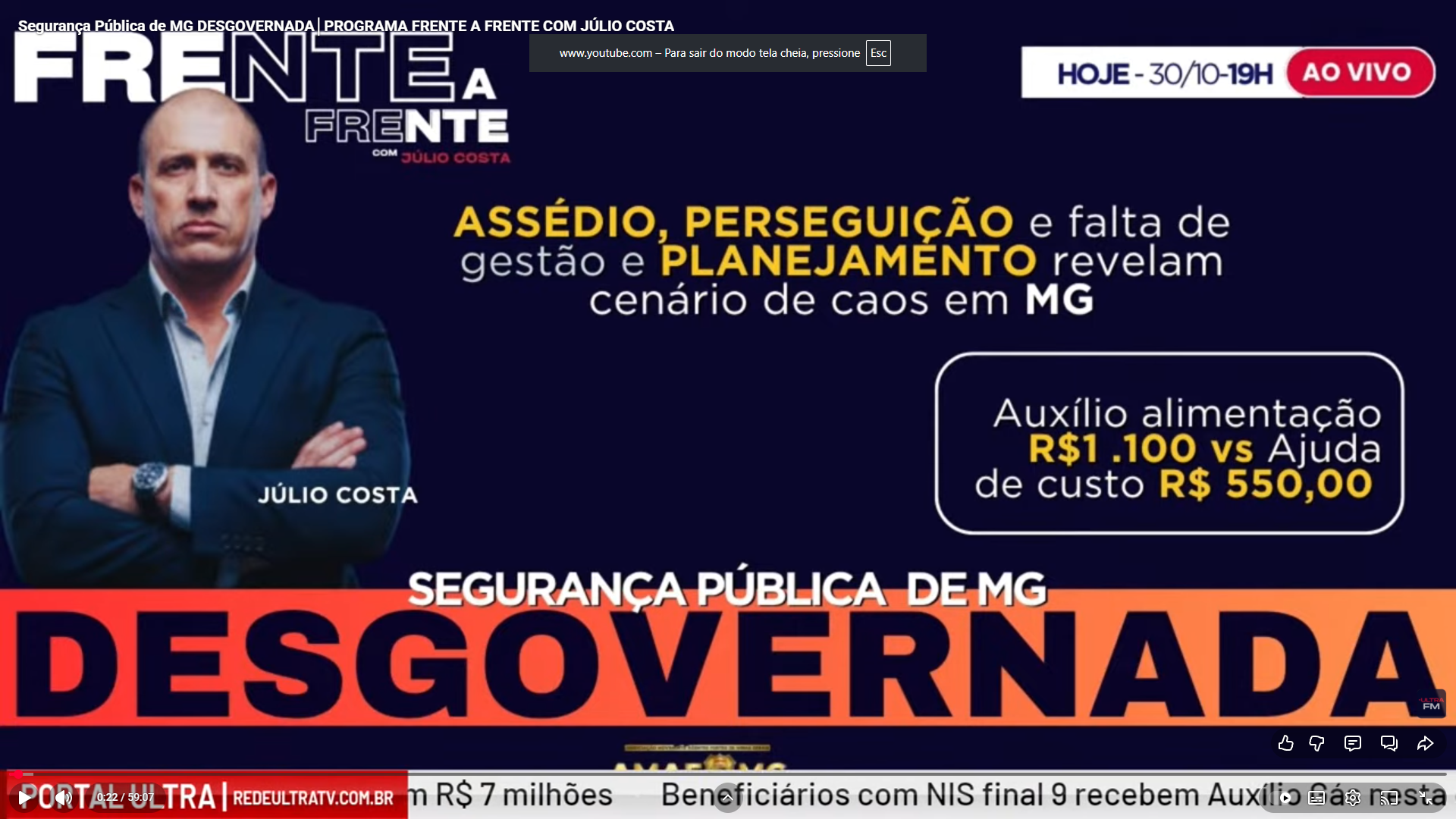 Segurança Pública de MG DESGOVERNADA Assédio, Persegução e Falta de Gestão e Planejamento